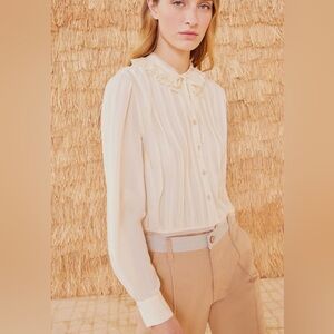 ULLA JOHNSON 
Karla Silk Blouse